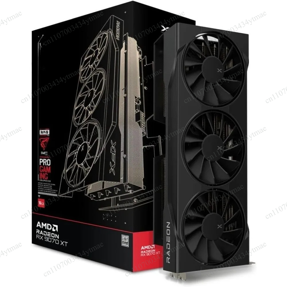 Triple Fan Gaming Graphics Card 16Gb - RX 9070 XT Triple-Fan Gaming Grafische